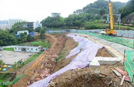 白云路停車場加快建設(shè)