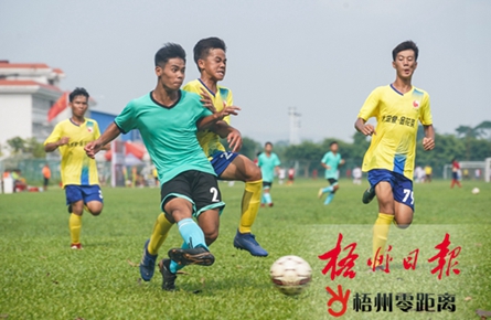 廣西青少年男子足球錦標賽開戰