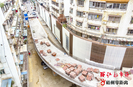 四橋B匝道下方道路暫時開放 