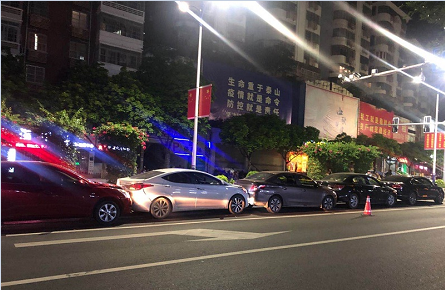五車連環追尾碰撞