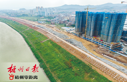 開發兩龍片區沿江路段