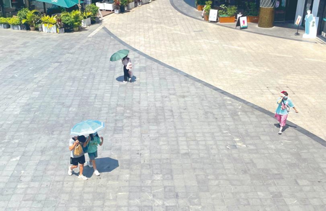 “熱逛”廣場