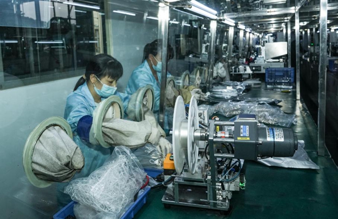 企業開足馬力抓生產