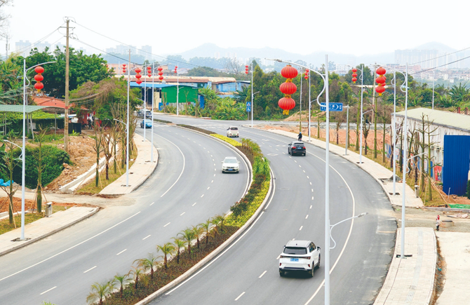 完善設施道路順暢
