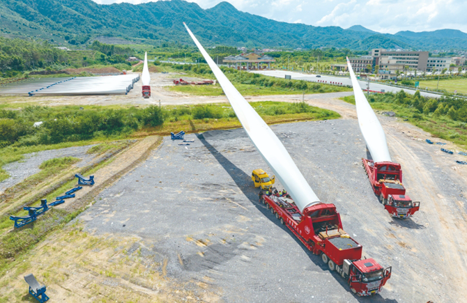 中轉風力發電設備
