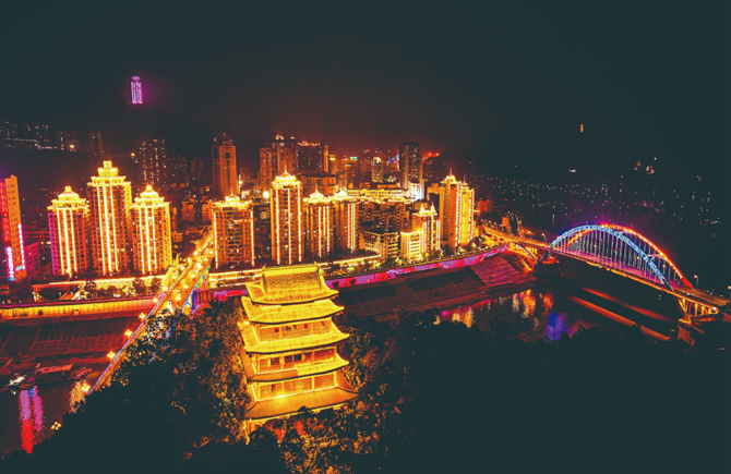華燈璀璨 夜色醉人