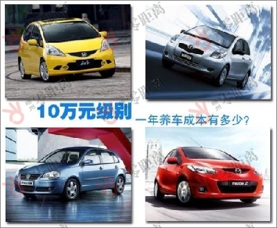 點(diǎn)擊查看原圖 10萬元經(jīng)濟(jì)型車一年養(yǎng)車成本 你知道多少?